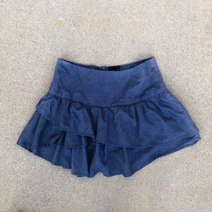 Y2K Micro Mini Ruffle Harajuku Lolita Preppy Fairy Skirt High Waist Whimsygoth